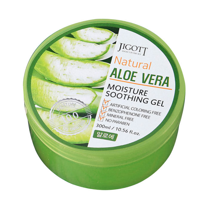 JIGOTT Gel Natural Calmante Hidratante con Extracto Aloe Vera Natural