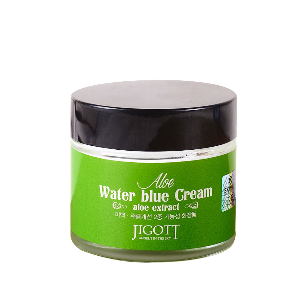 JIGOTT Crema Calmante Agua Azul, Extracto Aloe, Niacinamida, Adenosina