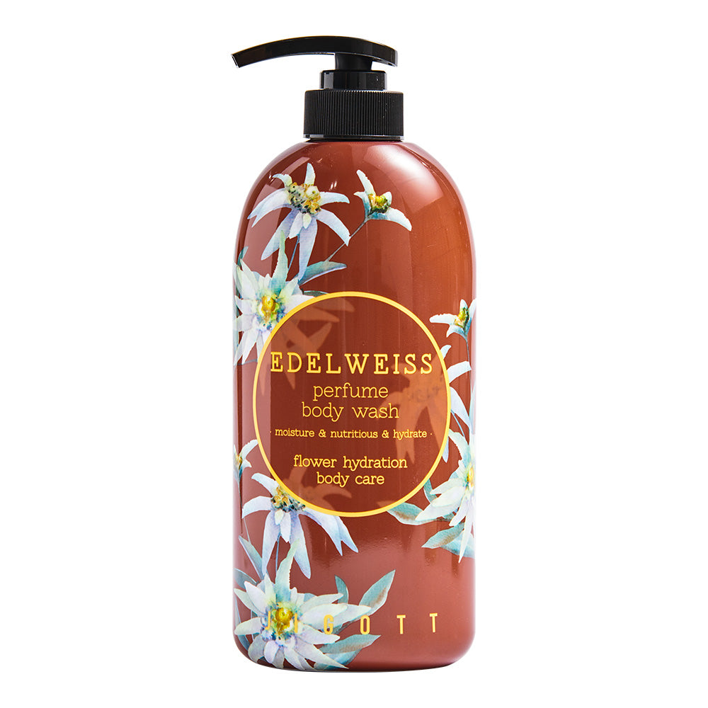 JIGOTT Gel de Baño Corporal con Perfume Flor Edelweiss (De los Alpes)