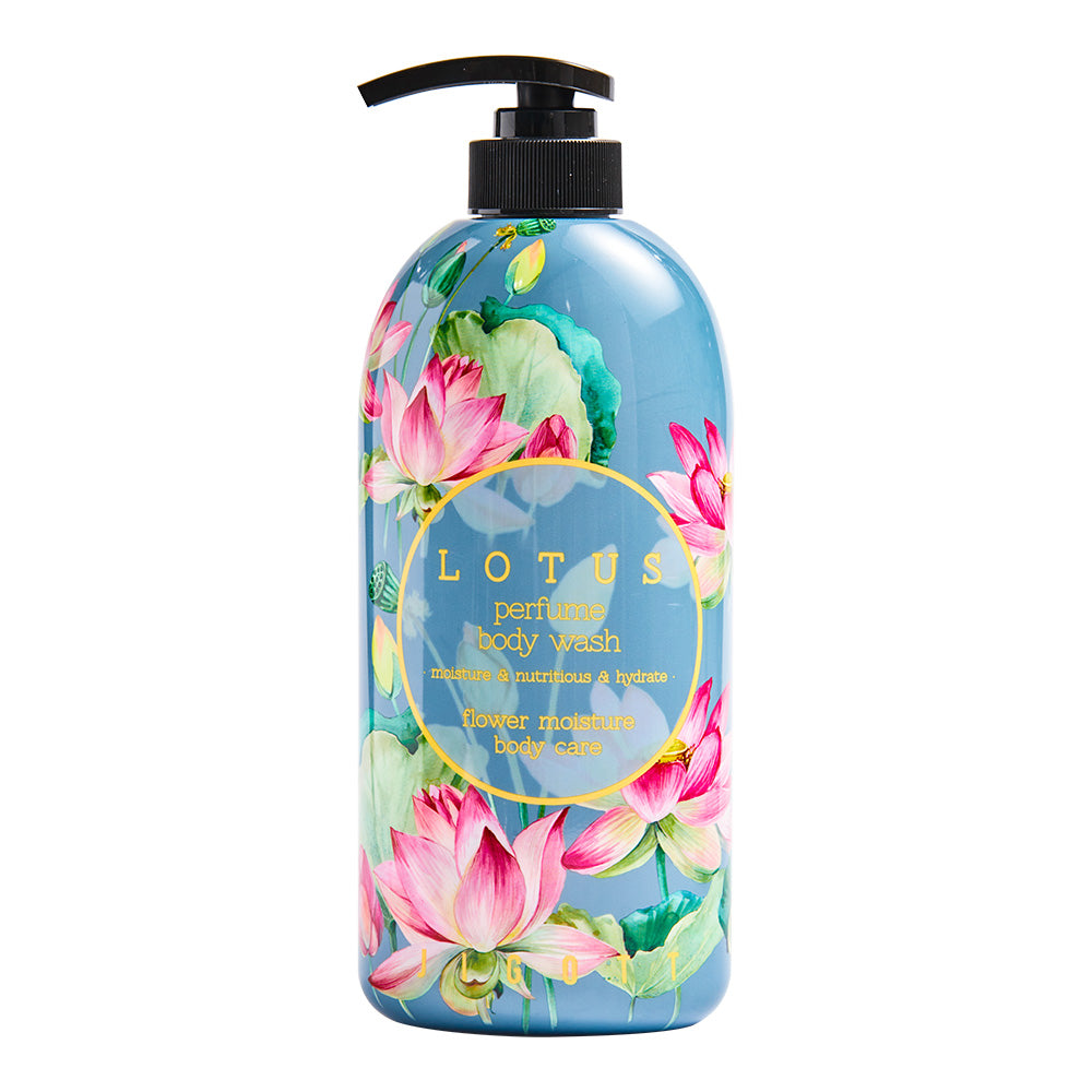 JIGOTT Gel de Baño Corporal contiene Delicado Perfume de Flor de Loto